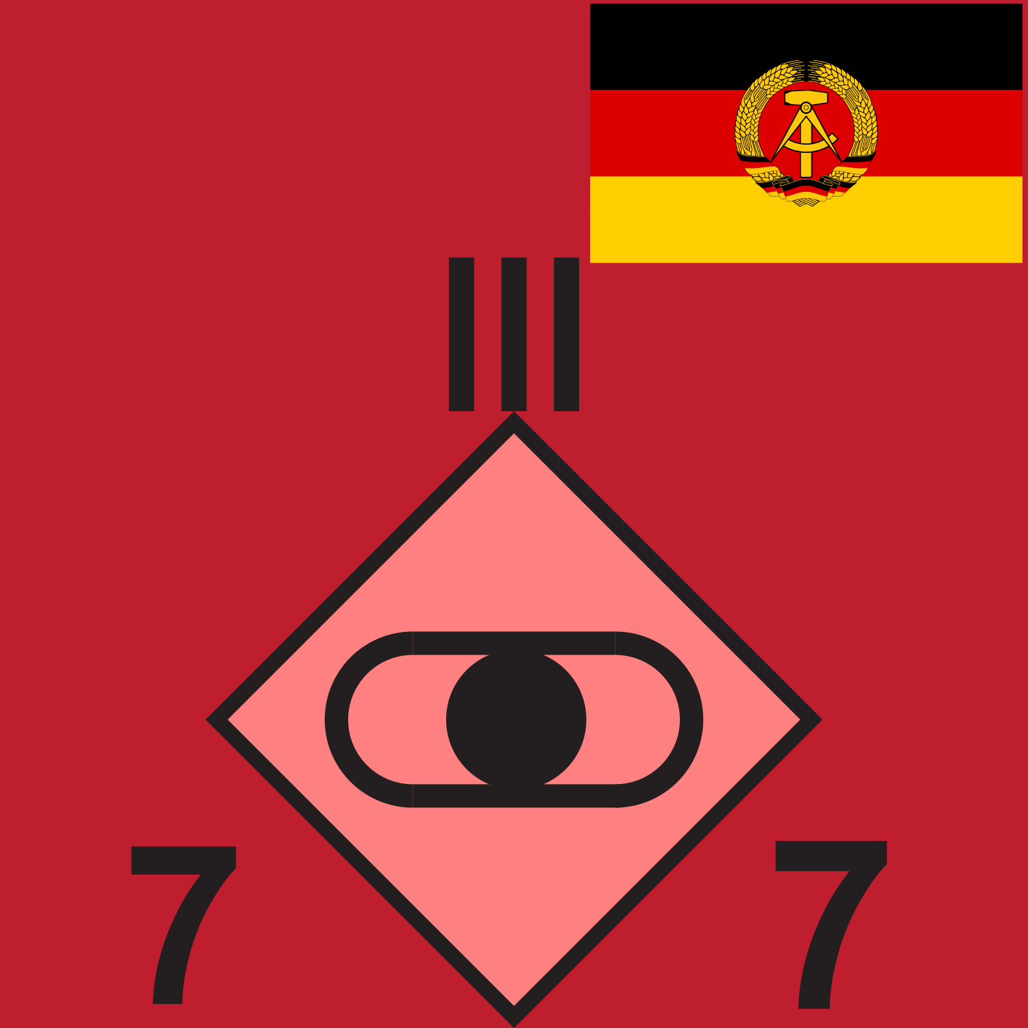 RED GDR 7 FAR 1989